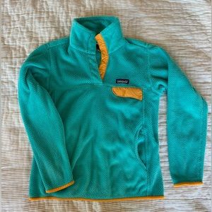Real Patagonia Re-tool snap fleece pullover